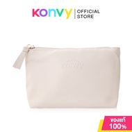 Konvy Stylish Cosmetic Bag คอนวี่ กระเป๋าเครื่องสำอาง (Off-White/Yellow)