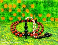 tasbih kombinasi batu coral marjan dan galih kelor bonus gelang