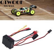 QTWOOF Brushless ESC, 35A Waterproof Electronic Speed Controller, Durable Dust-Proof Red Brushless M