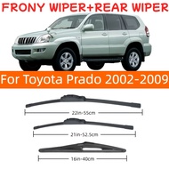 TEMU Suitable For Models From 2002 To 2009, This Set Front And Rear Windshield Wipers With Sizes 22'