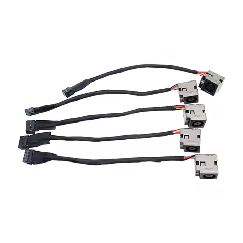 DC Power Jack with cable For HP ProBook 430 440 450 455 470 G1 G2 4740S laptop DC-IN Flex Cable 7104
