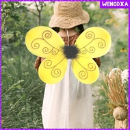 [Wenodxa] Bee Wing Halloween Cosplay Bee Dress up Cute Bumble Bee Costume Accessories