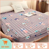 Mattress Protector Printed Sheet Elastic Bed Cover Single/Double/King/King Bedding
