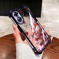 VRQR Cover for Infinix Smart 10 Plus Tecno Spark GO 2 2S Pop 10 KM4 X6725B_C INS Style Deer Flower S