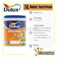 5L Dulux Paint Easy Clean For Interior Matt Finish