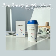 【READYSTOCK】Starbucks China Blue Bunny Rabbit PP plastic not falling tumbler adorable traditional