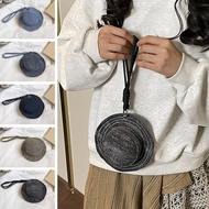 appleinmyeyes Mini Bucket Hat Coin Purse Cute Earbuds Case Portable Creative Pendant Keychain W1b0