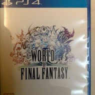Ps4 太空戰士 世界 最終幻想 world of final fantasy 中文 中文版 光碟無刮