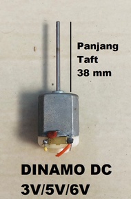 DINAMO RC BOAT PANJANG HIGH PANJANG 37MM 6VDC DINAMO MOTOR SAFT SAFT SPEED MA TERMURAH