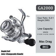 Reel Rel Pancing Rell Murah Kuat 50 Kg/ Reel Alat Pancing Cuci Gudang Reel Pancing 5.2:1 Ratio 30kg 