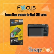 giffever Focus GRIII series ฟิล์มกระจกกันรอยหน้าจอกล้อง RICOH GR III / GR III X series
