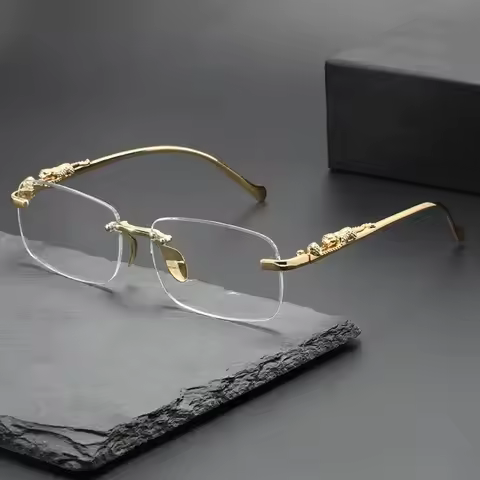 UV400 Diamond Cut Sunglasses Square Shape Leopard Decor Small Frame Sunglasses Diamond Cut Edg Unfra