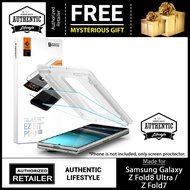 [2 Pack][ Samsung Galaxy Z Fold8 Ultra / Z Fold 7 ] Spigen Tempered Glass Glas.tR EZ Fit Pro HD