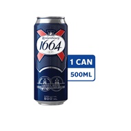Kronenbourg 1664 Lager Beer 500ml Can [1 Can]