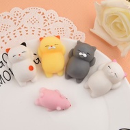 KUUQA Cute Cartoon Animal Squishy Mochi Soft Toys for Kids Birthday Gifts