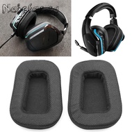 1 Pair Foam Ear Pads Replacement Earpads Earmuffs Cushion for Logitech G633 G933