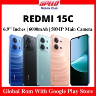 Redmi 15C 4G (8/256GB) (6/128GB) | MediaTek Helio G81-Ultra | 6.9" Inches | 6000mAh | Brand New With