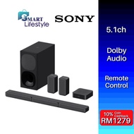 Sony 5.1ch Home Cinema Soundbar with Wireless Rear Speakers HT-S40R