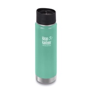 Klean Kanteen Insulated Water Bottle Wide 20Oz (with Cafe Cap 2.0)(Sea Crest)
