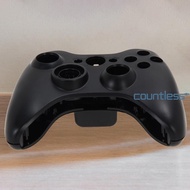 AU Wireless Controller Full Case Shell Cover + Buttons for XBox 360 Black [countless.sg]