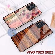 [SK09] Softcase Glass For Type VIVO Y02S | Mobile phone case | Mobile Phone Protector | Mobile Phone