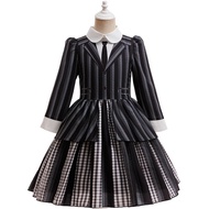 Halloween Girls Princess Dress Movie Cosplay Girls Dress Party Performance Costumes 4-12 Years Kids 