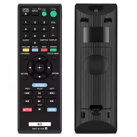 RMT-B119A Replacement Remote Control For Sony BDP DVD Player BX510 S5100 BX59 S390 S3100 Direct Use 