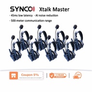 SYNCO Xtalk Master Xtalk XM1 XM2 Wireless Headset Intercom System Communication Wireless Microphone 