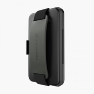 Wit's - Sinjimoru 安全磁性錢包作為 MagSafe 錢包、手機錢包、手機支架和手機握把支架的手機握把支架，Apple iPhone 使用。 M-Card Grip 橄欖灰