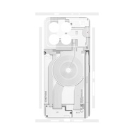 Nothing Phone Style Xiaomi POCO X6 X7 Pro / F5 F6 Pro Decal Skin Back Screen Protector Film Cover Wr