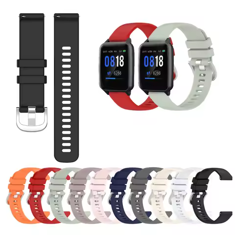 Silicone Strap For AXTRO Fit3 /Actxa Tempo 4C/Actxa Tempo 5C Fit 3 Simple Solid Candy Colors Smart W