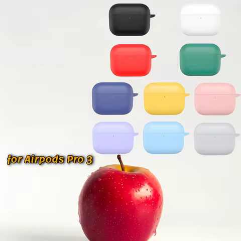 Colorful Headphones Protective Case For Airpods Pro 3 Wireless Bluetooth Headset Silicone Apple Air 