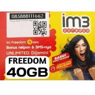 Indosat Perdana Freedom 40GB