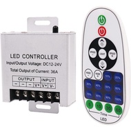 12V 36A 23key monochrome led controller IR remote control