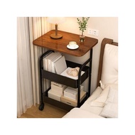 Small Coffee Table - Living Room Corner Sofa Table - 3-Tier Trolley Table