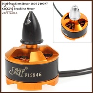 YELGIRL Brushless Motor, 1806 2400KV Gold/Silver Mini Brushless Motor,  CW CCW Forward and Reverse M