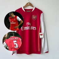 2006-2007 Retro Jersey Arsenal Jersey Home Long Sleeve