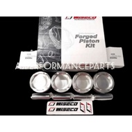 MITSUBISHI LANCER GT INSPIRA 1.8 2.0 4B10 4B11 TURBO WISECO FORGED 86MM PISTON KIT SET