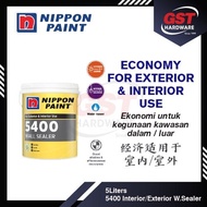 Nippon Paint 5L 5400 Exterior/Interior Wall Sealer Cat Sealer Paint Nippon Sealer Nippon Paint Under