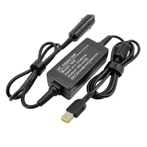 2​0V3.25A 4.5A Laptop Car Charger for Lenovo ThinkPad Yoga 13 X250 X260 G500 G405 X1 Carbon E431 E53