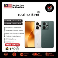 Realme 15 Pro 5G Smartphone | Qualcomm Snapdragon 7 Gen 4 | 6.8" OLED Display | Dual Camera 50MP