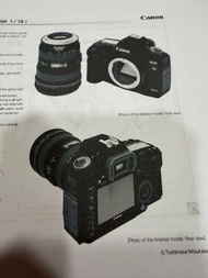 Canon EOS 5D Mark II 紙模型