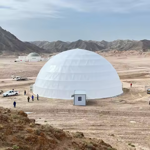 10M Geodesic Dome Tent Waterproof 4 Season Outdoor Glamping Resort Hotel Restaurant Event Camping Cu