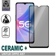 Tempered Glass For Oppo A97 | Ceramic Matte Spy Premium
