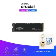 Ssd Crucial T700 4TB PCIe Gen5 NVMe M.2 PCIe Gen5 x4 NVMe - Genuine product