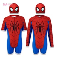 Spider-Man Swimwear ชุดว่ายน้ำเด็กผู้ชาย ลายการ์ตูน สไปเดอร์แมน ลิขสิทธิ์แท้ ผ้าคุณภาพดี เด็กโต 3- 12 ปี