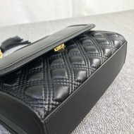 Tas Tory Burch Slingbag Fleming Tassel Black Hitam Original Selempang