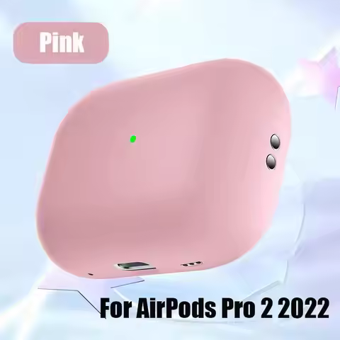 Silicone Case For AirPods Pro 2 2nd 2022 Cover For Apple AirPods Pro 2 Pro2 USB C Cases For AirPods 