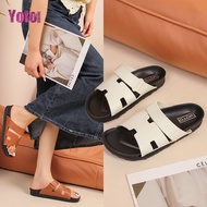 YOTO New Sandals Light Weight Tsinelas Trendy slides Flat Women Slippers