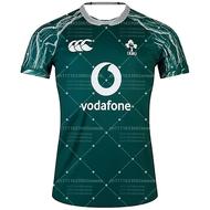 New Ireland National Rugby Team Away Jersey Summer Mens & Womens Quick-Dry Breathable T-shirt Childr